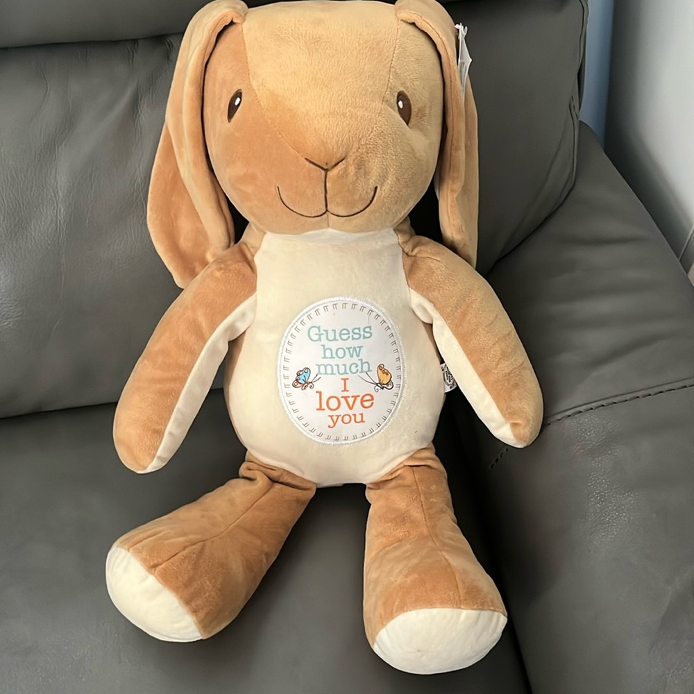 Nutbrownhare guess how much I love you stuffed toy